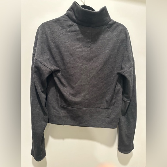 Adidas asymmetrical zipper front athletic jacket - Picture 9 of 9